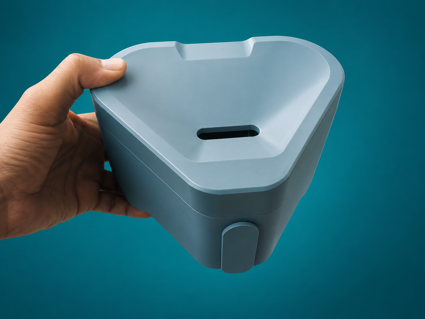 The Zeravion Horizon retrofit device held in one hand